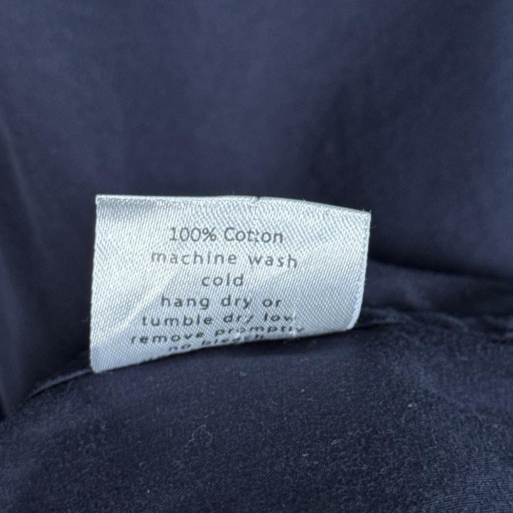 Teddy Stratford Shirt Mens 5 XL Black Long Sleeve Button Zip Fit Cotton - Picture 8 of 10